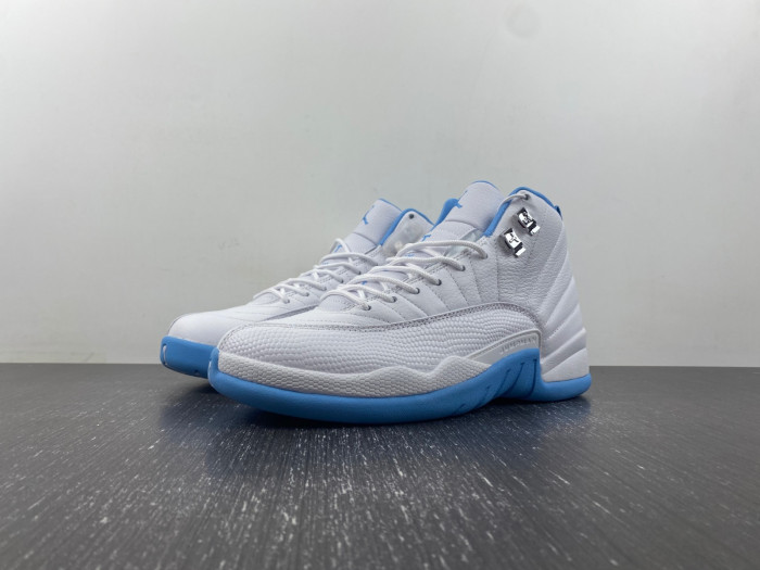 Air Jordan 12 Retro White University Blue (2004) (Women''s) 308243-142