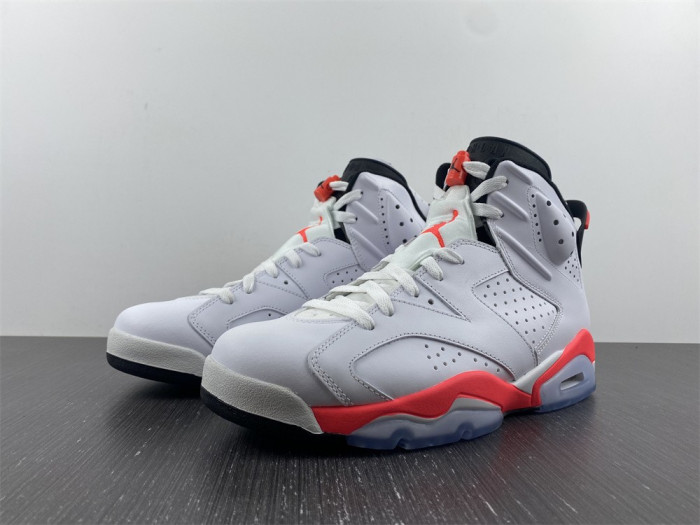 Air Jordan 6 Retro Infrared White (2014) 384664-123