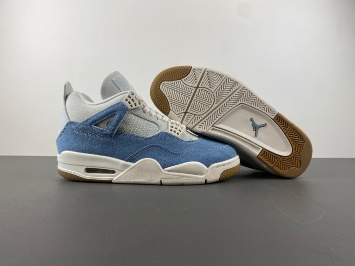 Air Jordan 4 Retro TEX Denim Worn Blue (Women