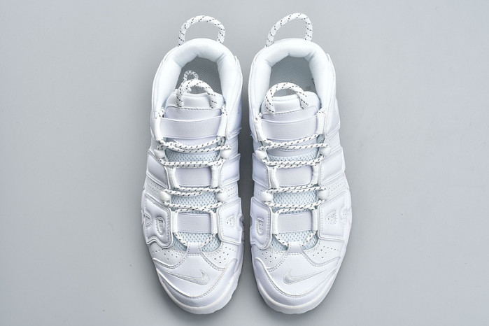 NIKE Air More Uptempo Triple White 921948-100