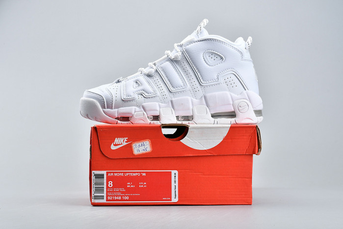 NIKE Air More Uptempo Triple White 921948-100
