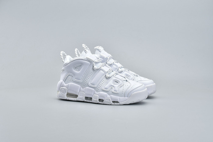 NIKE Air More Uptempo Triple White 921948-100