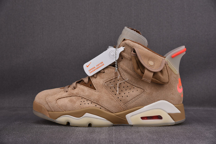 Travis Scott x Air Jordan 6 “British Khaki” DH0690-200