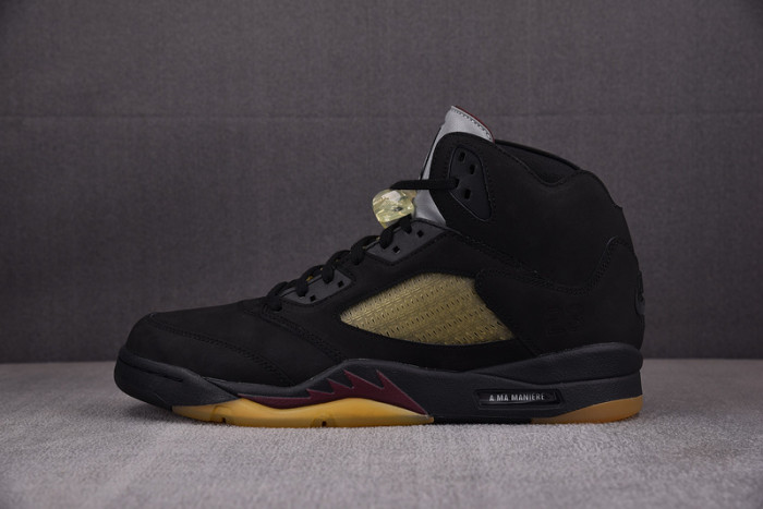 A Ma Maniére x Air Jordan 5 “Black”2023 FD1330-001