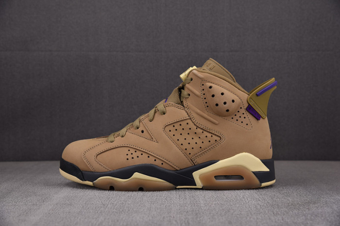 Air Jordan 6 WMNS Gore-Tex “Brown Kelp” FD1643-300