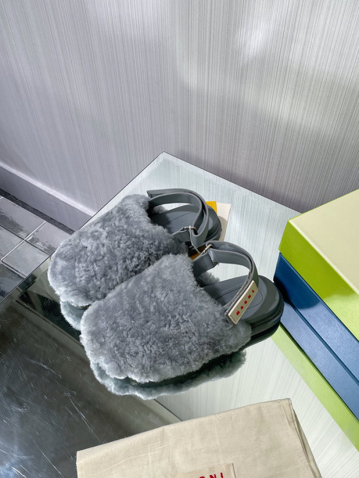 Marni Fur slides