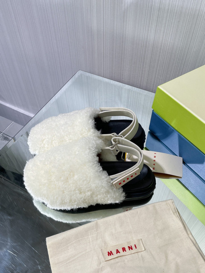Marni Fur slides