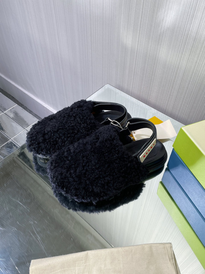 Marni Fur slides