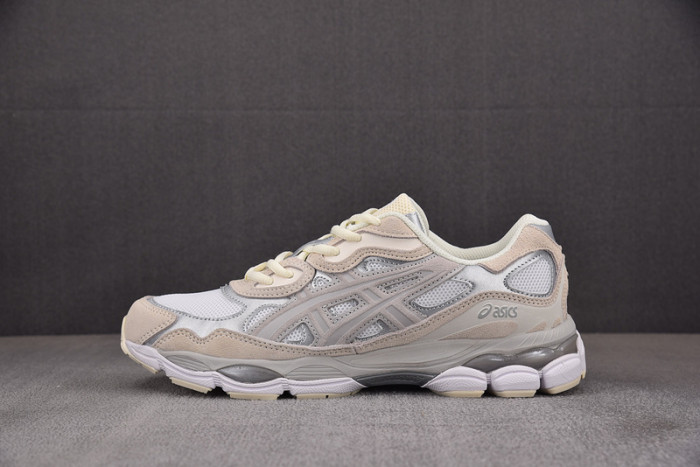 As*ic*s gel-nyc white oyster grey 1201a789-105