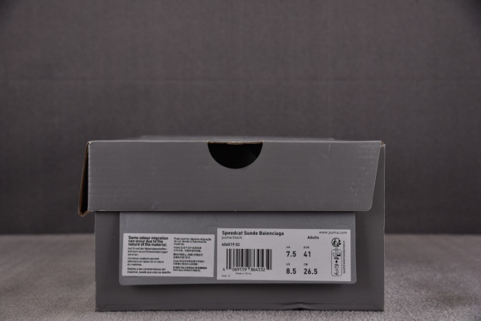 BLCG x Puma Speedcat Suede Distressed Black White 847146 WSDSD 1090
