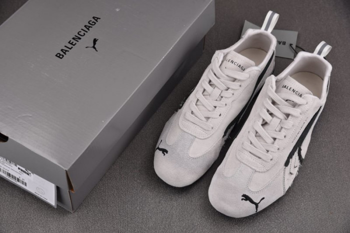 BLCG x Puma Speedcat Suede Distressed White Black 847146 WSDSD 9010