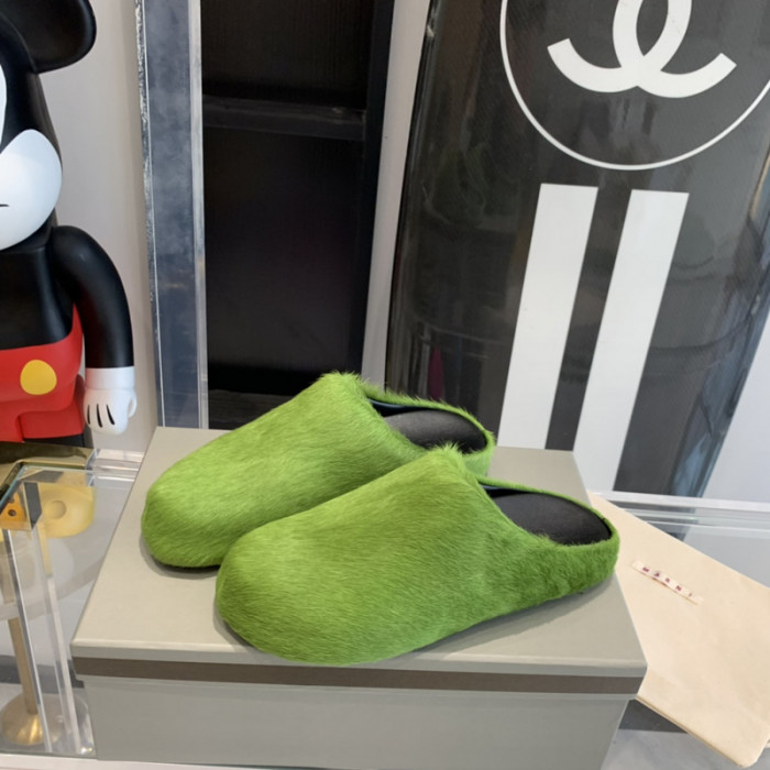 Marni Fur slides