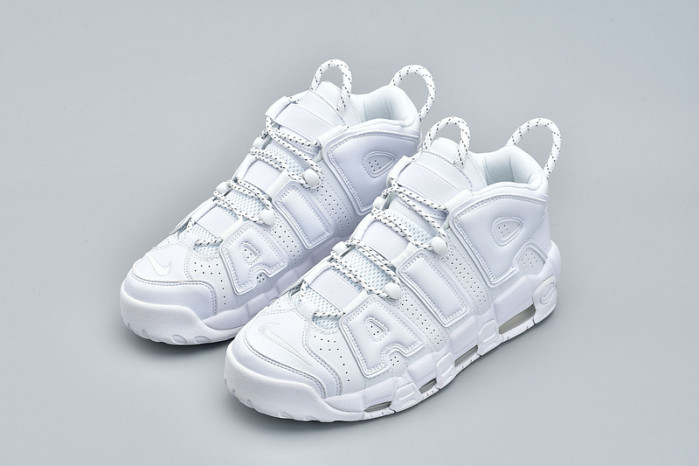 NIKE Air More Uptempo Triple White 921948-100