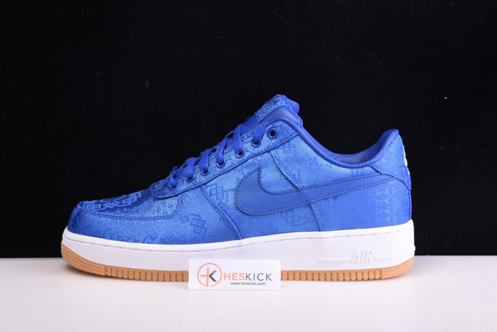 The Clot x Nike Air Force 1 Low in Game Royal CJ5290-400